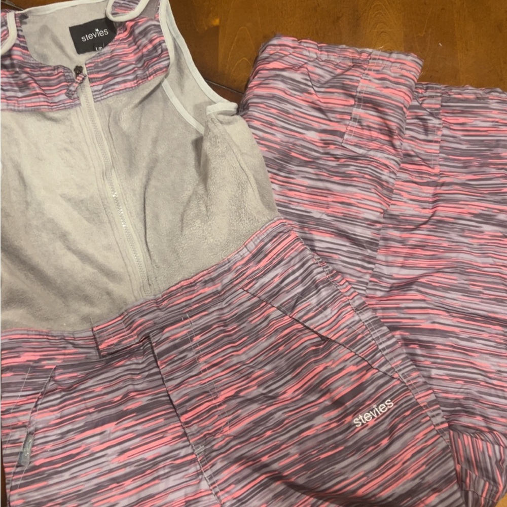 Stevies Vibrant Pink and Gray Set